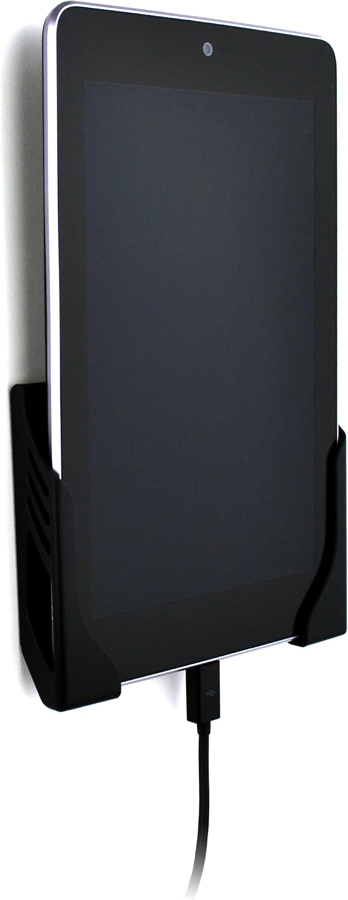 Dockem Koala Tablet Wall Mount: Universal Damage-Free Adhesive Wall Dock for iPads, iPad Airs, Galaxy Tabs and Other Tablets (Black Version)