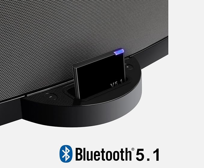 30 Pin Adapter, Wireless Stereo Audio Bluetooth 5.1 Music Receiver for Bose Sounddock II 2 10 Lifestyle V35 135 Digital Music System Home Entertainment Speakers Portable SounDock for iPod iPhone iPad