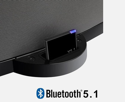 30 Pin Adapter, Wireless Stereo Audio Bluetooth 5.1 Music Receiver for Bose Sounddock II 2 10 Lifestyle V35 135 Digital Music System Home Entertainment Speakers Portable SounDock for iPod iPhone iPad