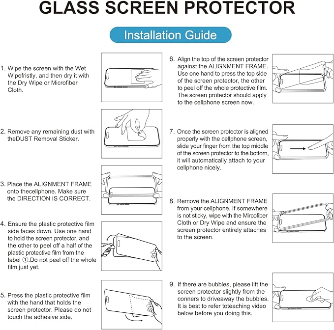 Mothca 2 Pack Matte Glass Screen Protector for iPhone 16 Pro Max[6.9 inch] + 2 Pack Camera Lens Protector, Anti-Glare & Anti-Fingerprint Tempered Glass (Not Privacy Film) Bubble Free, Smooth as Silk