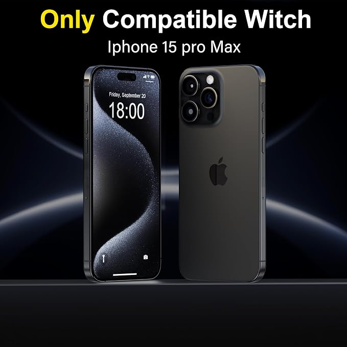 YWXTW 2 Pack Matte Screen Protector for iPhone 15 Pro Max 6.9 Inch + 1 Set Camera Lens Protector, Anti Glare Anti Fingerprint 15 Pro Max Glass Screen Protector, Bubble Free, Smooth as Silk
