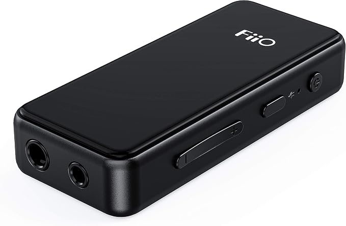 FiiO BTR3K Receiver Amplifier Bluetooth Headphone Amp High Resolution Support aptX HD/aptX LL/LDAC for Car Audio/Home TV/Speaker/Smartphones/PC (3.5mm/2.5mm Output)
