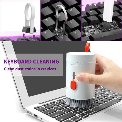 20-in-1 Cleaning Kit for Airpod Earbud Laptop Keyboard, Electronic Penlar Cleaning Kit Compatible with Computer PC Cell Phone, Charging Port