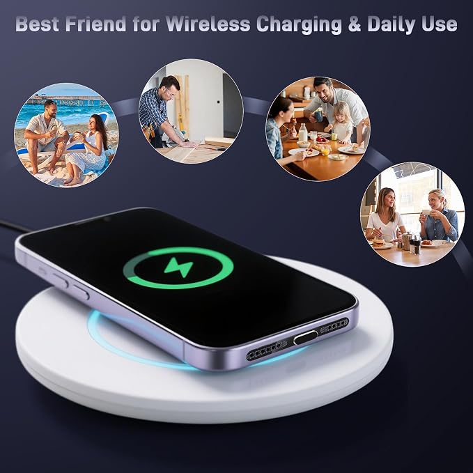 USB C Dust Plug, USB C Port Cover, Type C Charging Port Plug Cover with Speaker Dust Cover, Phone Accessories for iPhone 17/Air/17 Pro/17 Pro Max/iPhone 16/16 Plus/16 Pro/16 Pro Max/iPhone 15 Series