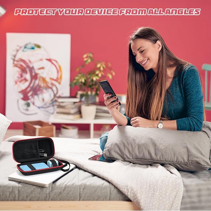 Case Compatible with Anker 621/622/633/321/324 Power Bank,Fit for Apple MagSafe Charger Battery Pack,Black(Case Only)