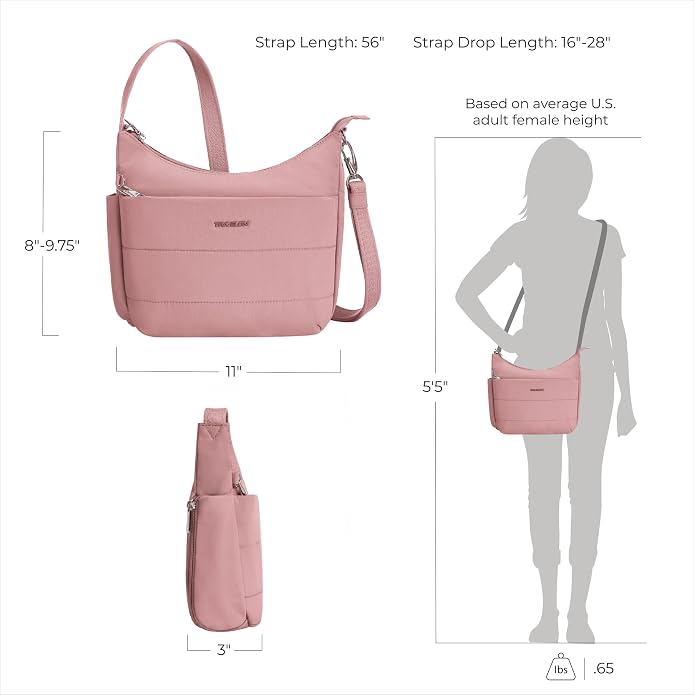 Travelon Anti-theft Roam Medium Crossbody