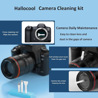 32 in 1 Multi-Functional Cleaning Kit for Electronics Devices, Mobile Phones, Computer, Monitor, Earbuds, Headphones, Laptop, Camera, Lens Portable White Electronic Cleaning Kit (Black)