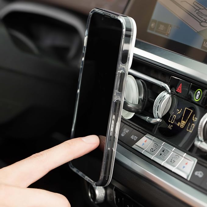 PopSockets Car Phone Mount, Vent Mount, Black - Black