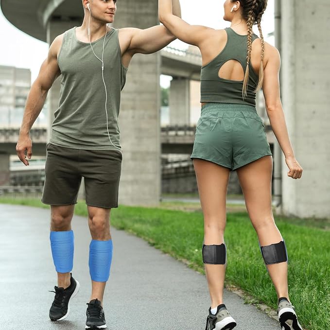Leg Phone Holder, Cell Phone Leg Straps Ankle Wallet Thigh Holder Wallet Calf Straps Adjustable Arm Pouch Non Slip Sports Armband Storage Bag for Equestrian Jogger Running Workout