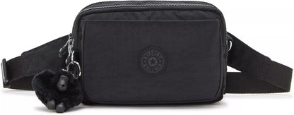 Kipling Women’s Abanu Multi Crossbody Bag, Lightweight, Adjustable Nylon Waist Pack with Multi-Compartment Zip Pockets
