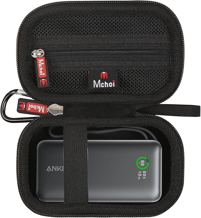 Mchoi Hard Case Suitable for Anker Nano 10,000mAh Portable Charger/for Anker 533 Power Bank, Case Only