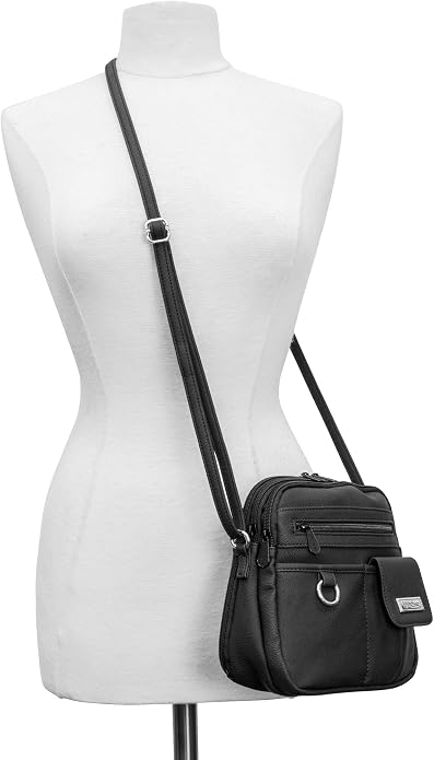 Multisac Women's MultiSac North South Mini Zip Around Crossbody