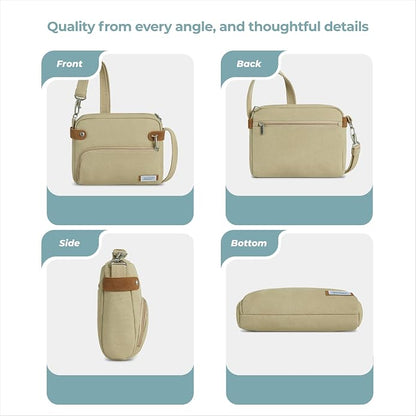 Travelon Anti-Theft Heritage Small Crossbody Bag