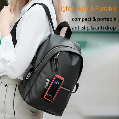 Silicone Case for Anker Prime Power Bank 9600mAH 65W Protective Cover Charging Easily Anti Scratch Shock Resistant Light-Weight Portable Sleeve (Red)
