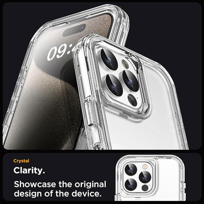 AICase for iPhone 15 Pro Max Case Clear 3 in 1 Heavy Duty Drop Protection Full Body Rugged Shockproof/Dust Proof 3-Layer Military Protective Tough Durable Cover for iPhone 15 Pro Max 6.7"_1