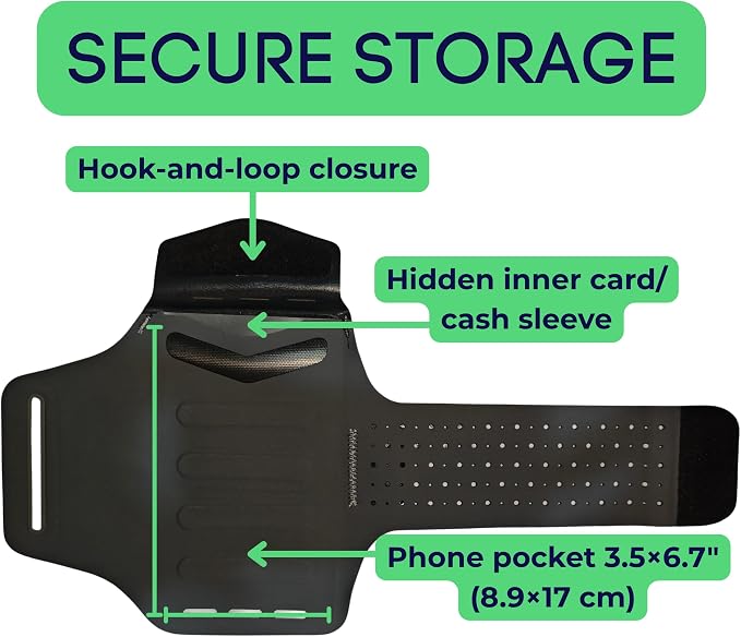 Sports Running Phone Armband, Adjustable Fitness Sleeve