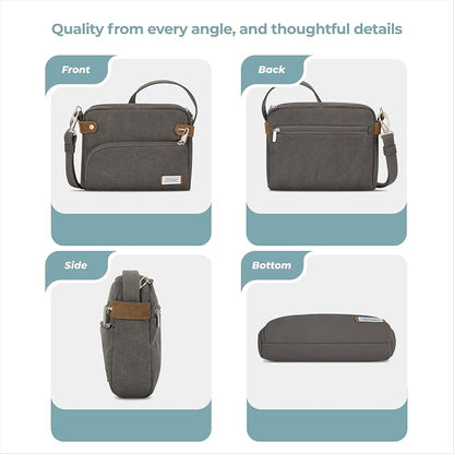 Travelon Anti-Theft Heritage Small Crossbody Bag