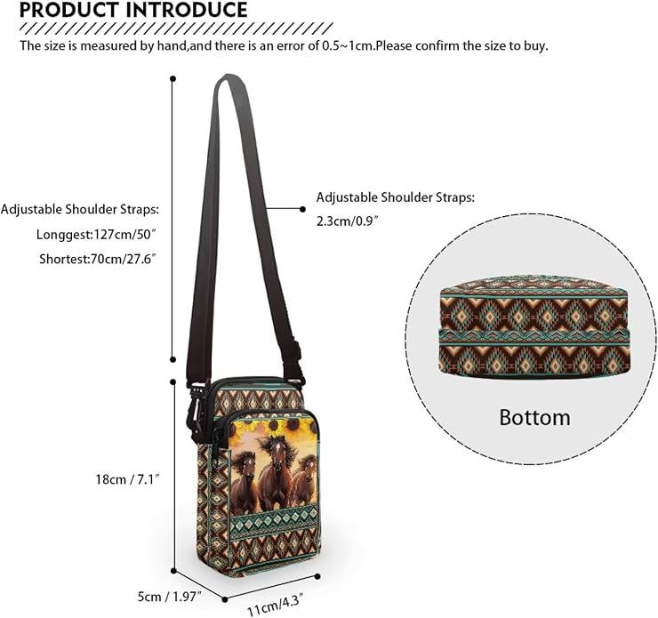 DISNIMO Small Crossbody Bags for Women Trendy Cross Body Cell Phone Shoulder Bags Purses with Adjustable Strap