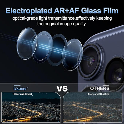 Camera Lens Protector for iPhone 17 Pro, Tempered Glass Screen Protection,2 pack, Blue