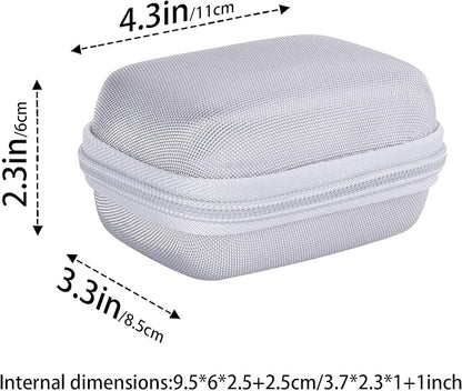 khanka Hard Case for Anker Nano 10000mAh 45W/A1665/A1664 Power Bank,White | EVA Hard Shell, Easy Carry Handle, Secure Custom Fit for Anker Nano Power Bank, 10,000mAh Portable Charger, Case Only