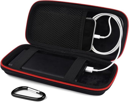 Skynew Power Bank Hard Travel Case Medium Compatible RAV Power 26800/20100/20000mAh, Anker Power Core 26800mAh/ PowerCore +26800mAh, INIU 10000mAh and Miady 10000/15000mAh (Medium Black)