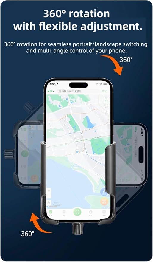 Running Armband 2-in-1 Wrist & Arm Phone Holder for Running/Cycling – 360° Swivel, Fits iPhone/Samsung 4.0-7.0 Inch Smartphones