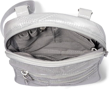 Baggallini Journey Crossbody Bags for Women 9x6 Small Lightweight Travel Handbag W/RFID