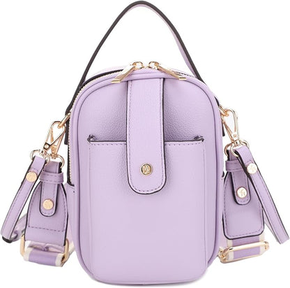Mali+Lili Gail Vegan Leather Multi Compartment Crossbody Bag