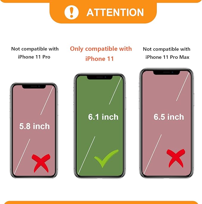 Bocasal Crossbody Wallet Case for iPhone 11, RFID Blocking Leather Purse Case with Card Holder, Protective Handbag Flip Cover with Zipper Wrist Strap Lanyard for Women 6.1 Inch (Black)