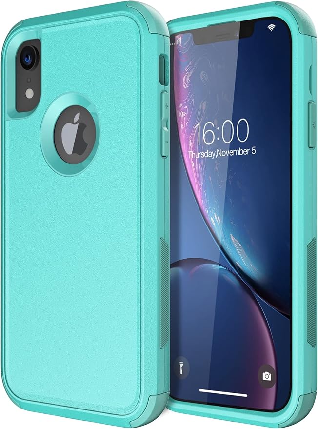 Diverbox for iPhone Xr Case [Shockproof] [Dropproof] [Dust-Proof],Heavy Duty Protection Phone Case Cover for Apple iPhone XR