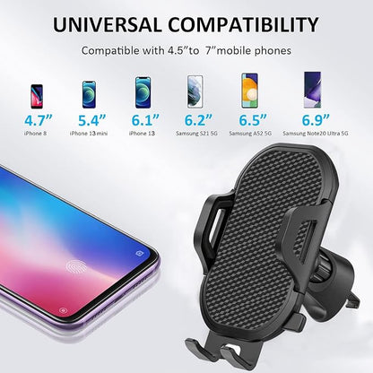 Car Phone Holder Mount Dashboard/Air Vent/Windshield for Moto Motorola G Power 2022 2021 /G Pure/G 5G/Edge 2021/One 5G Ace/G7 Z4 Z3/E 2020 E6,LG Velvet Wing,K92 K51 Q70,Stylo 6 5,V60 G8 G8X V40 Thinq
