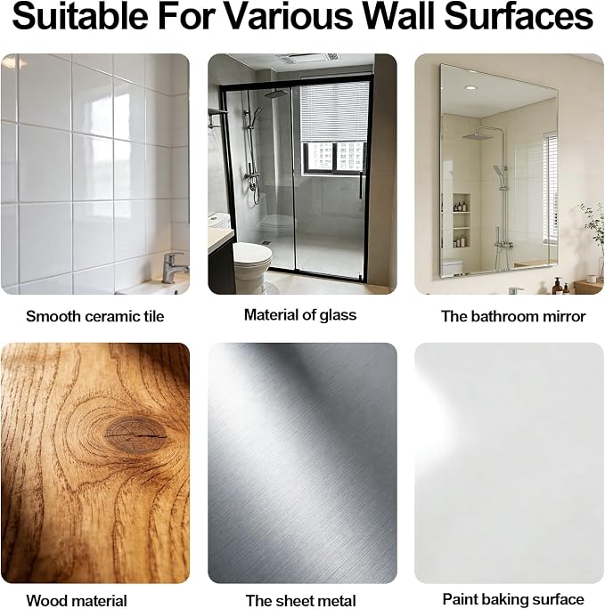 Wall Mount Shower Phone Holder Waterproof,Bathroom Accessories,Waterproof Phone Case,Shower Phones Holder With Speaker,360° Rotation,Suction Cup Bathroom Case Mount Shelf (White)