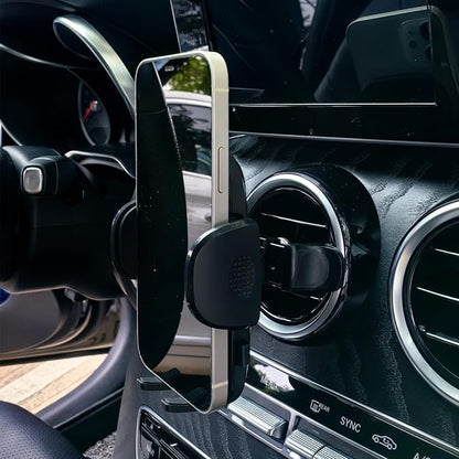 Car Cell Phone Holder Mount for Ford Mustang Ecoboost GT Premium Shelby GT 350 500 Shelby GT500 V6 (Not for Mach E) 2015-2023 Accessories Circular Air Vents Cellphone Mobile Phone Stand