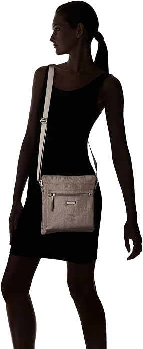 Baggallini womens Go Bagg With Rfid Phone Wristlet