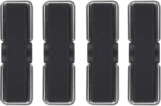 Cell Phone Holder for Hand, CISID Phone Finger Holder Loop Strap Grip with Stand for Phone Suitable for iPhone Samsung and Most Smartphones(Black Black Black Black 4PCS)