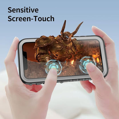 SPORTLINK Compatible with iPhone 12 Pro Max Waterproof Shockproof Case - Full Body Heavy Duty Underwater Dustproof Rugged 360 Protective Military Grade Outdoor 6.7 Inch with Camera/Screen Protector