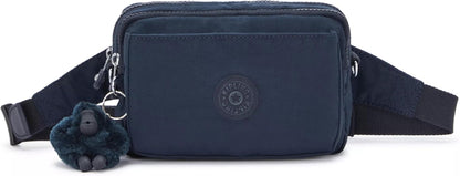 Kipling Women’s Abanu Multi Crossbody Bag, Lightweight, Adjustable Nylon Waist Pack with Multi-Compartment Zip Pockets