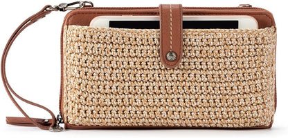 The Sak Iris Smartphone Crossbody Purse - Small Women's Cellphone Bag & Wallet For Everyday- Convertible Wristlet With Zipper