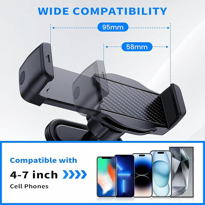 Magnetic Phone Holder for Gym - 360° Adjustable Magnet Phone Mount for Workout Recording, Compatible with iPhone 16/15/14/13/12, Android and Smartphone