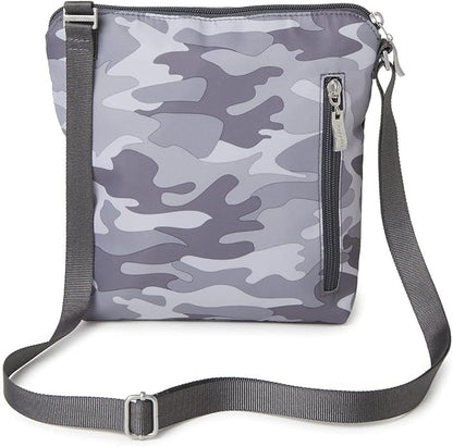 Baggallini Pocket Crossbody Bags for Women 8x8 Small Lightweight Durable Water-resistant Travel Purse W/Rfid