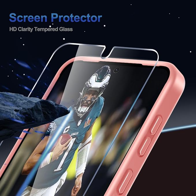 RMOCR for Samsung Galaxy S26+ Plus Case with Screen Protector+Lanyard Wrist Strap,Magnetic Translucent Matte Rugged Slim Phone Cover Built in Invisible Kickstand [Fit for MagSafe],2026 Cute Pink