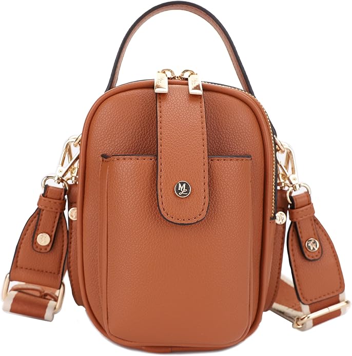 Mali+Lili Gail Vegan Leather Multi Compartment Crossbody Bag