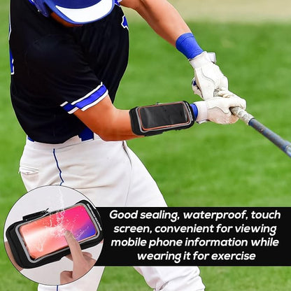 Wristband Phone Holder for Running, Black Handheld Grip Phone Holder Running Armband Wristband Frearm Band for iPhone Pro Max Plus (16/15/14/13/12/11/X/XR) Galaxy S24/S10