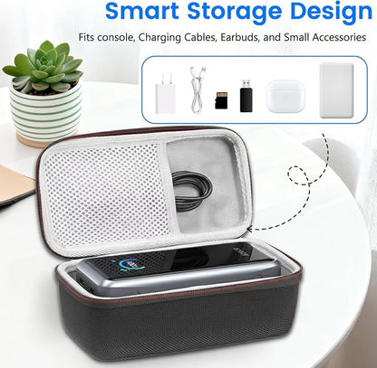 For Anker Prime 26,250mAh Power Bank Case – Waterproof Shockproof Hard Travel Carrying Case with Soft Velvet Lining,Scratch-Resistant & Dirt-Proof Protective Storage for Anker Prime Portable Charger