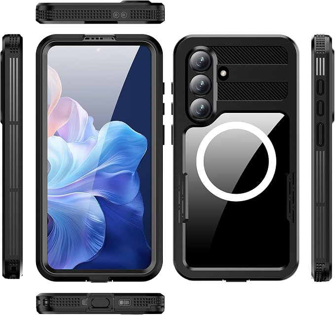 for Samsung Galaxy S26 Plus Waterproof Case, Military-Grade Full Body Defense: IP68 Underwater Protection, Built-in Screen Protector & Camera Lens Cover, 10FT Waterproof Shockproof Dustproof.