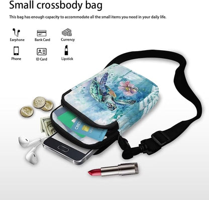 DISNIMO Small Crossbody Bags for Women Trendy Cross Body Cell Phone Shoulder Bags Purses with Adjustable Strap