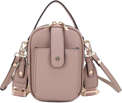 Mali+Lili Gail Vegan Leather Multi Compartment Crossbody Bag