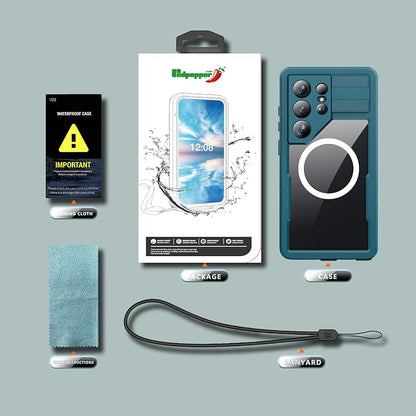Losin Compatible with Galaxy S26 Ultra Case Waterproof Magnetic [Compatible with MagSafe] [Drop Protection] [IP68 Underwater] Full Body Shockproof Protective Phone Case, Teal