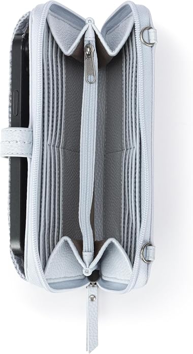 The Sak Iris Smartphone Crossbody Purse - Small Women's Cellphone Bag & Wallet For Everyday- Convertible Wristlet With Zipper