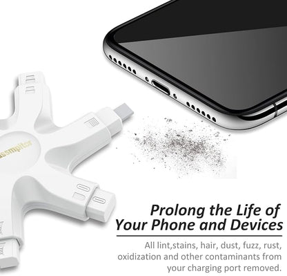 for iPhone Cleaning Kit Port Cleaner, Repair and Restore Tool for iPad Pro Watch Cell Phone Charging Port, Lightning Charger Cables Speaker Airpod Cleaning Putty Dust for All Devices